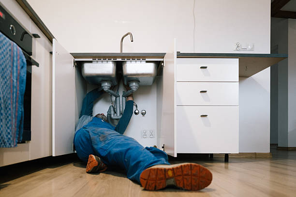 Professional Leak Detection technician working in Wilkesville, OH